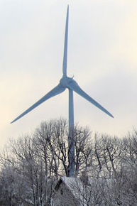 Energieerzeugung mit Windkraftanlagen